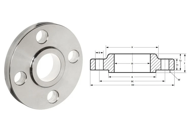 Slip on flange drawing Slip on flange drawing