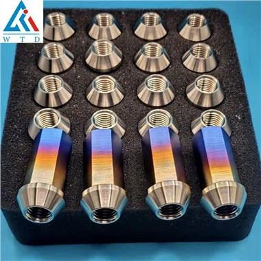 M12 X 1,25 Παξιμάδια Titanium Lug