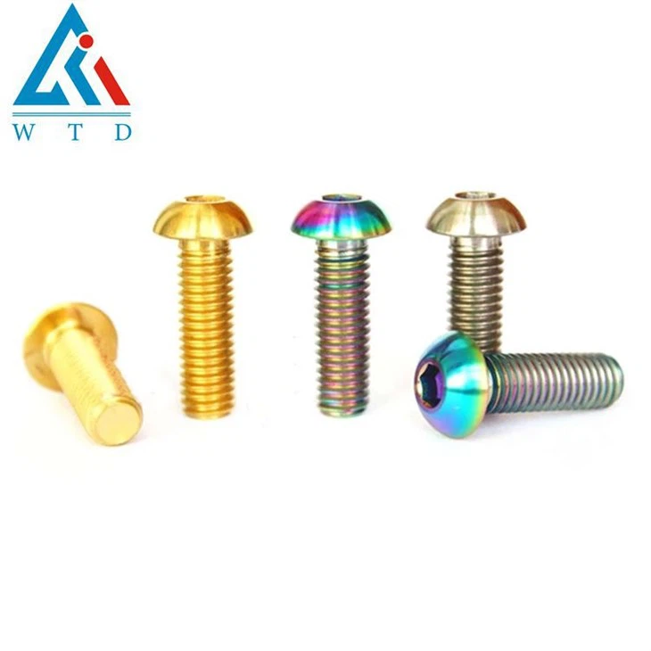 ISO 7380 Βίδα με κουμπιά τιτανίου